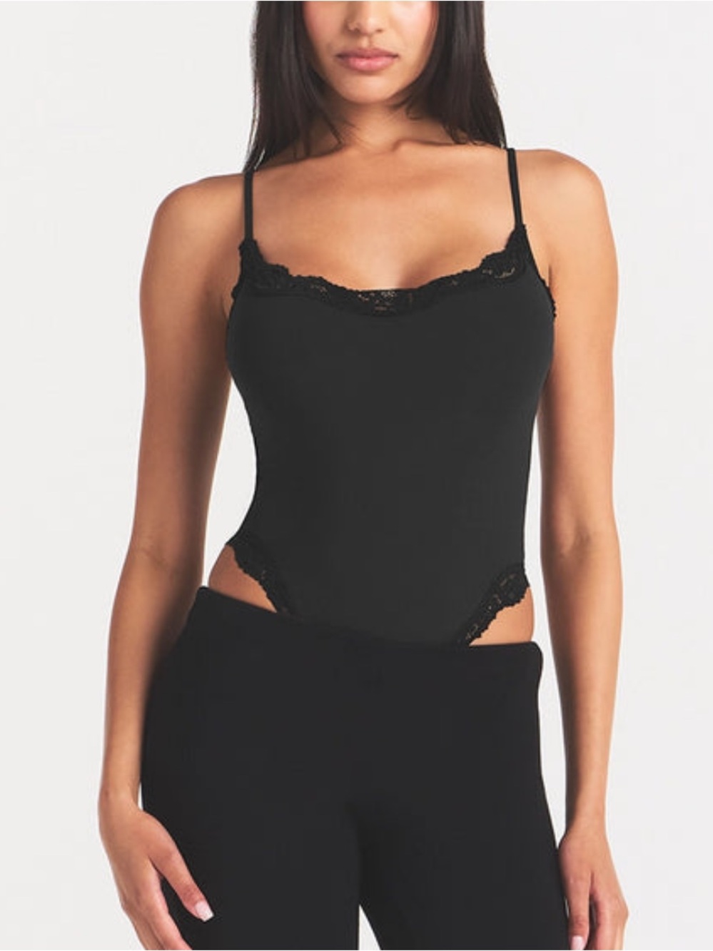 Black Lace Fits Everybody Cami